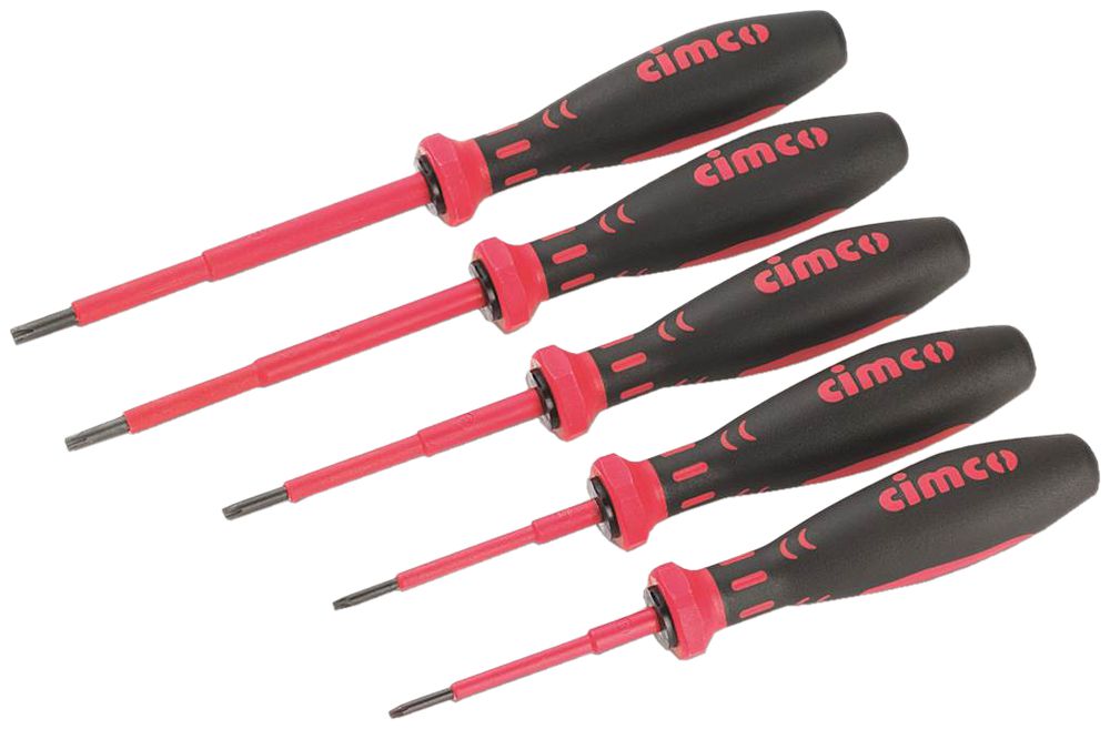 Torx-Schraubenzieherset Cimco VDE 1000V 5-Teilig