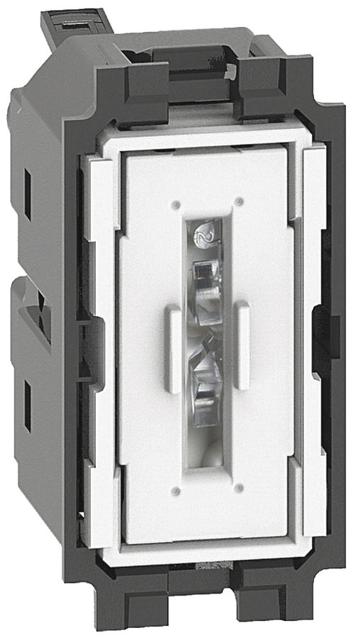 Interrupteur Legrand Living Now 3/1L illuminable 10A 250V 22.5×45mm bor.fiche bc
