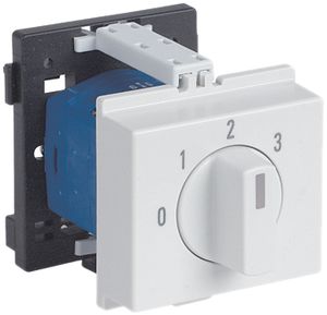 Interrupteur rotatif AMD K&N, 20A/690V 5/2L, manette gris clair, "0-1-2-3"