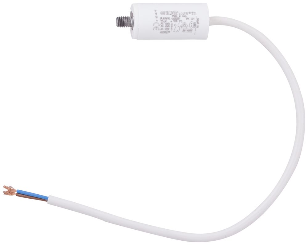 Kondensator ICAR MLR25PRL45252551 2.5µF 450V für Motor Ø25×51mm