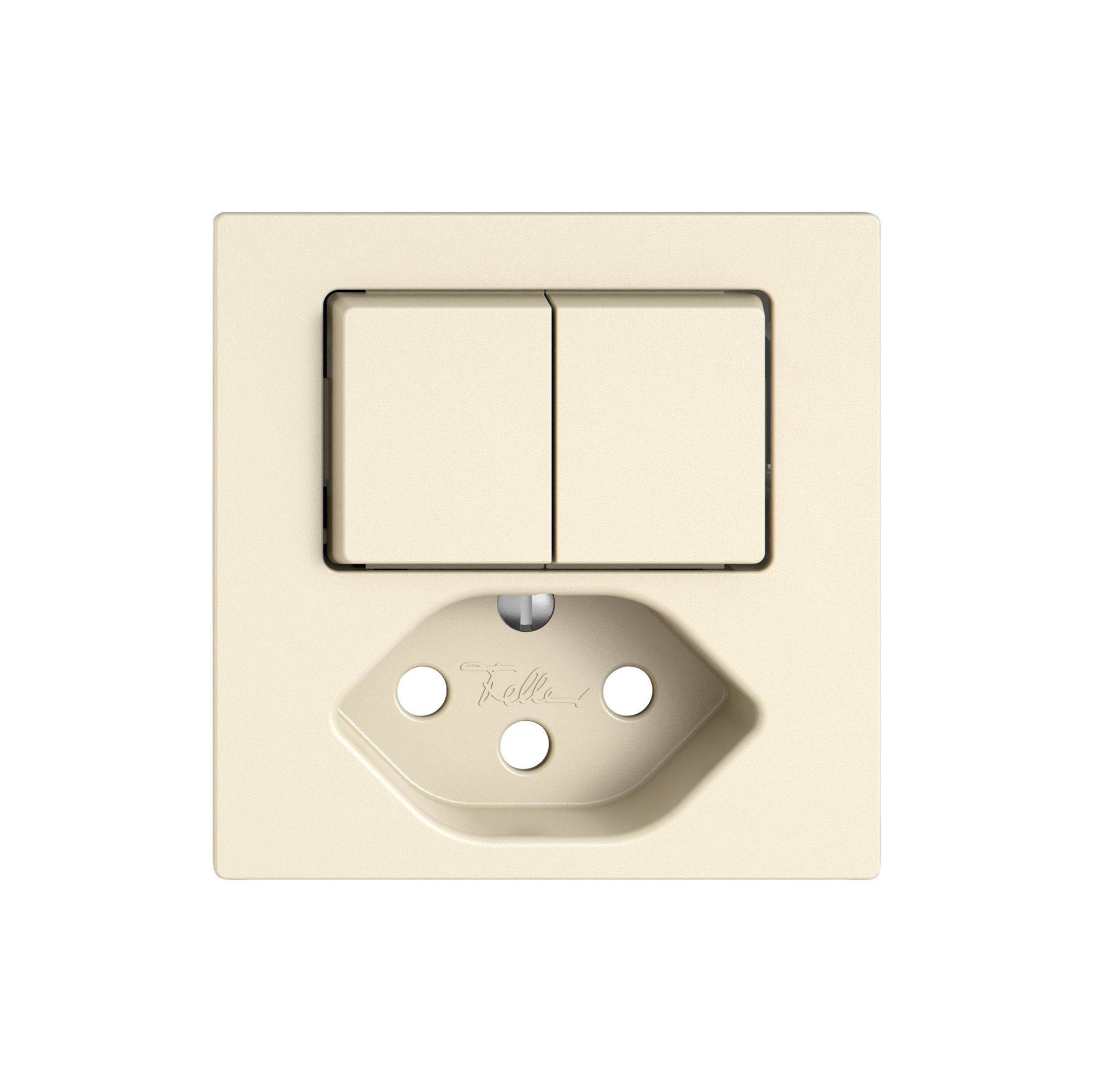 Kit di montaggio EDIZIO.liv SNAPFIX® per combi.T13 con 2 tasti cr