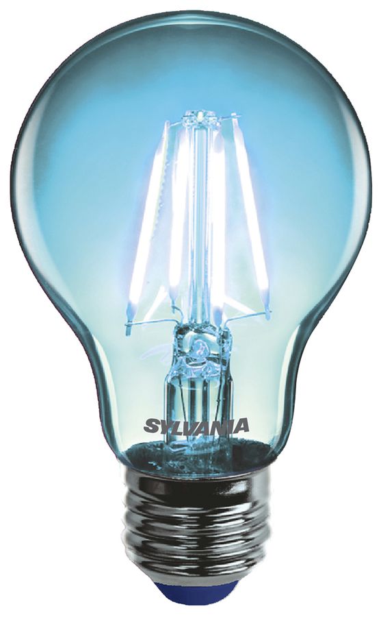Lampada LED Sylvania ToLEDo Retro Chroma A60 E27 SL 4.1W 80lm blu