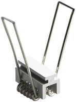 Graffa di montaggio DOTLUX acciaio 26×18×15mm argento