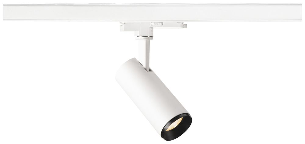Spot LED SLV 3~ NUMINOS S DALI 11W 980lm 2700K 60° Ø65×162mm blanc