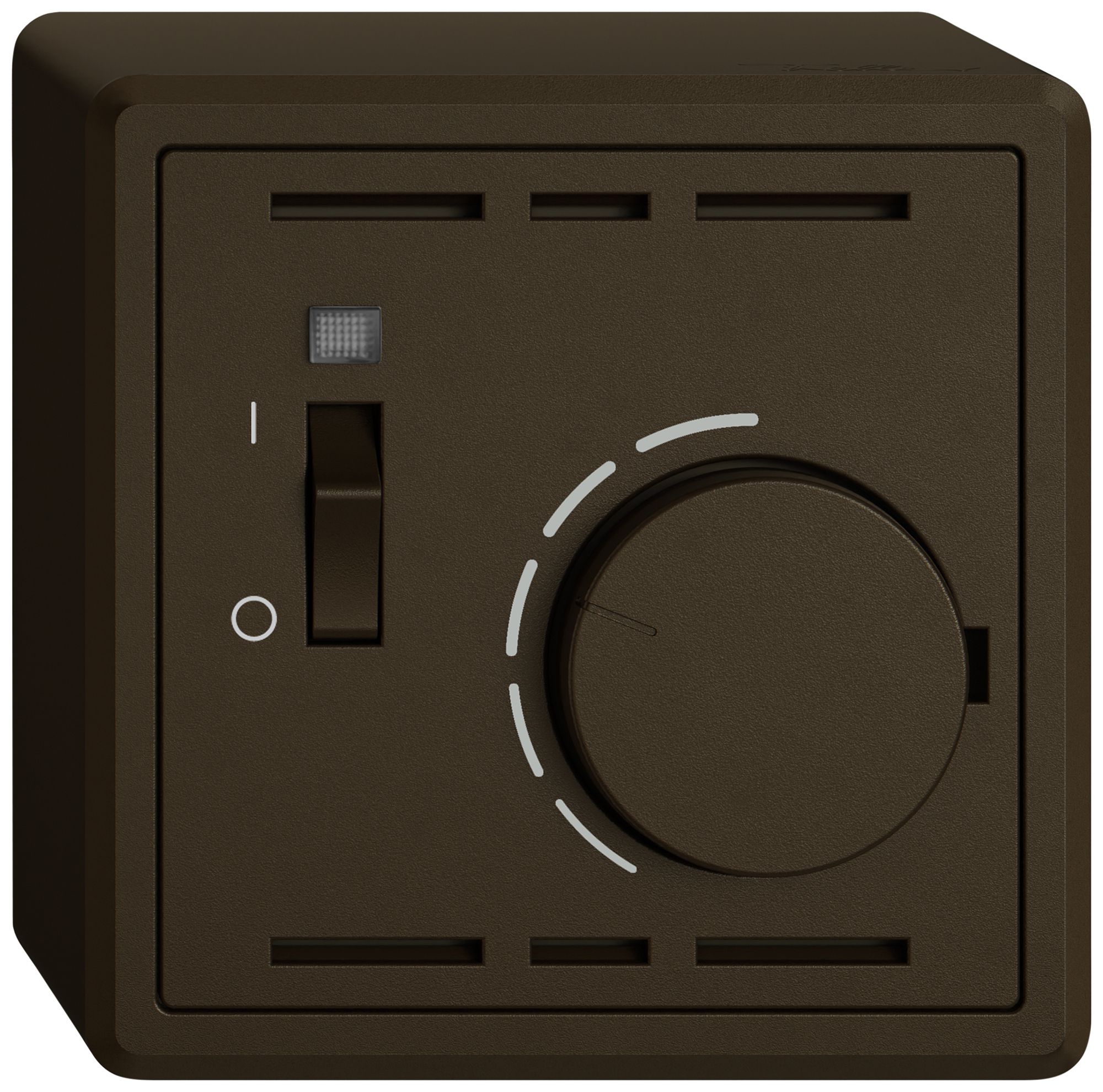 Termostato ambiente AP EDIZIO.liv SNAPFIX® con interruttore 230VAC 50Hz ma