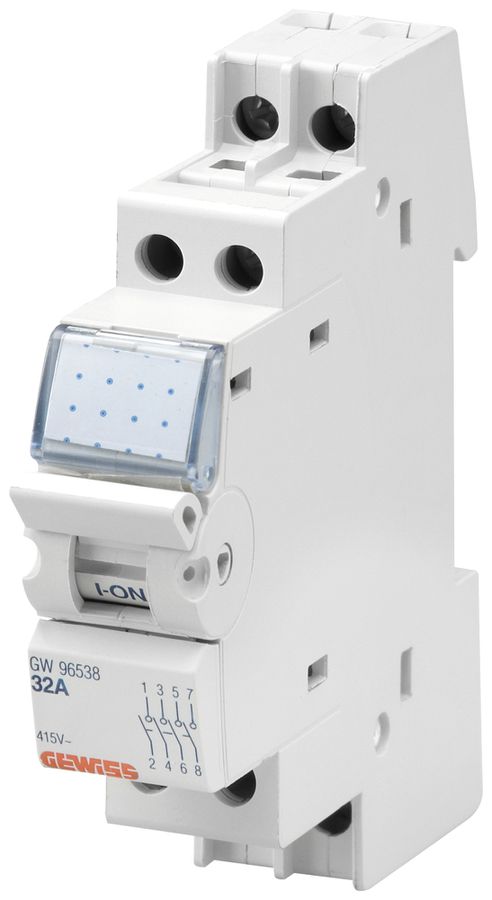 Sectionneur de charge AMD Gewiss 90 AM 2P 32A 415V 1UM