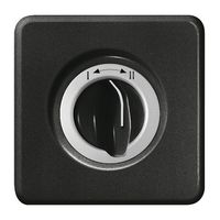 UP-Frontset I-II schwarz, für Schwenktaster FH