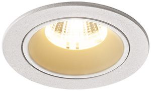 Downlight LED SLV NUMINOS S 8.6W 730lm 3000K 40° VAR Ø80×52mm bc/bc