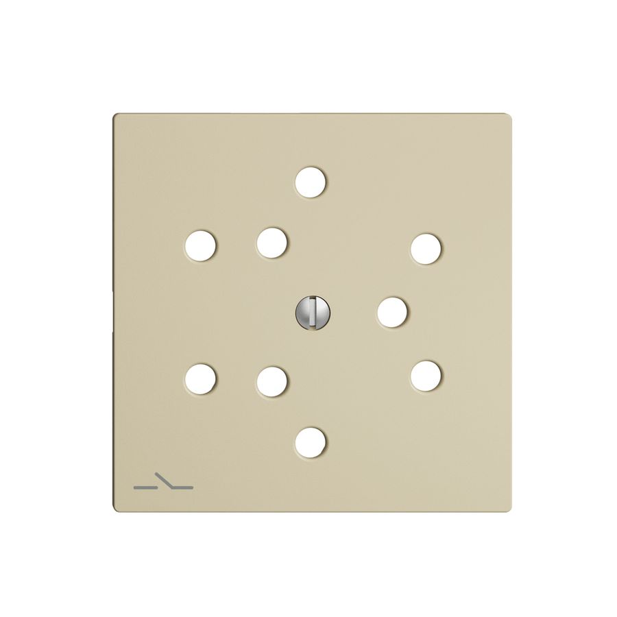 Frontplatte EDIZIOdue 3×T12 1×S vanille