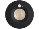 EB-LED-Spot Sylvania START PIR 1×10W 1050lm 827/830/840 IP65 50° Ø86mm schwarz
