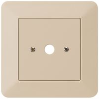 UP-Durchgangsdose kallysto.trend beige Ø9mm ohne Klemmeneinsatz