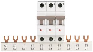 Gabel-Phasenschiene ETN 3P+Hilfsschalter 16mm²