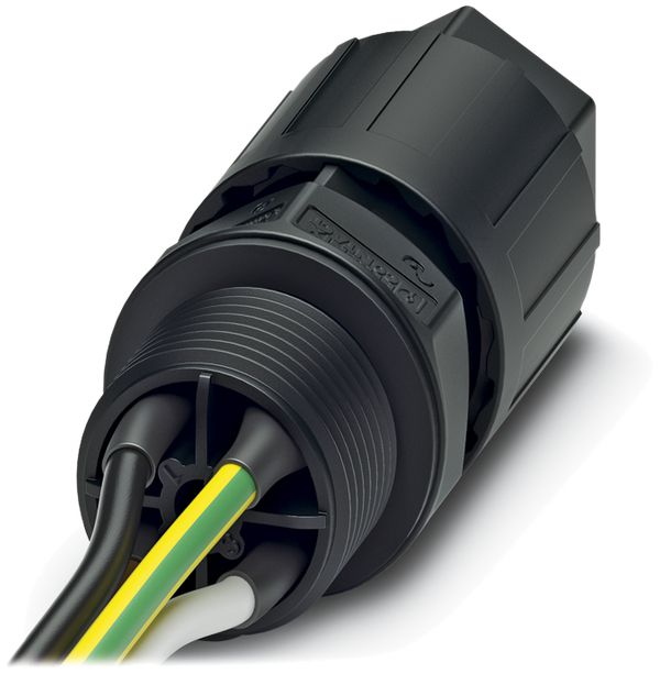 Passe-câble QUICKON 3LPE M20 1.5mm² Ø8…13mm avec écrou + câble 0.5m noir