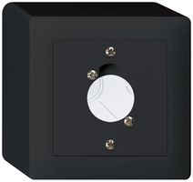 AP-Montageset für 1 XLR schwarz kallysto