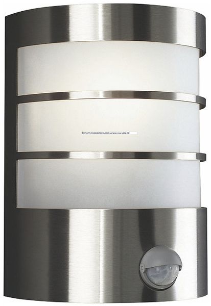 Wandleuchte Philips Calgary IR E27 SEN 1×60W IP44 DIM Edelstahl