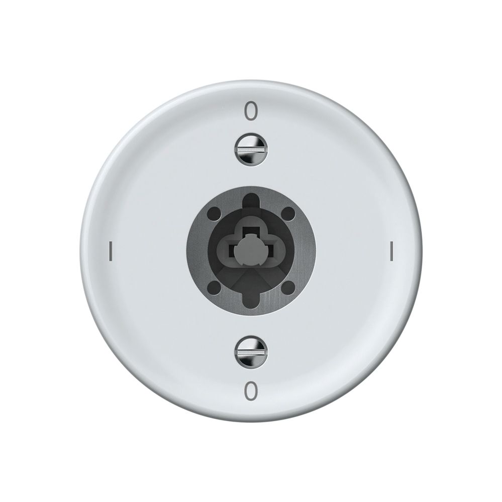 Interrupteur à clé origin interrupteur 0/3L 16A 250V 0-I-0-I 60×60mm blanc