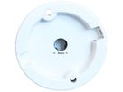 Douille Elektrogros douille de plafond E27 250V 4A Ø75×65mm porcelaine blanc