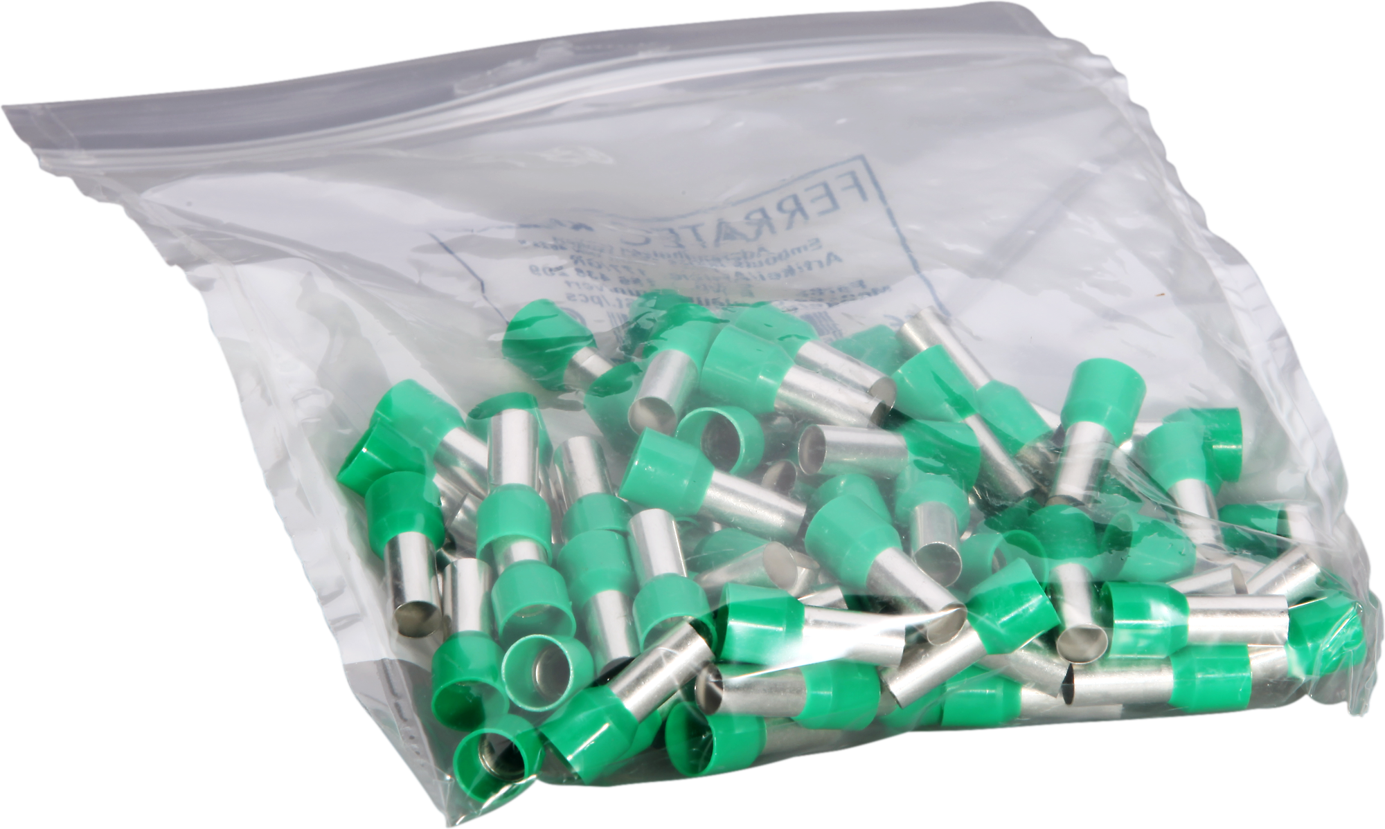 Embout de câble type A isolé 16mm²/12mm vert