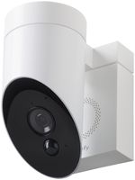 Caméra dôme Somfy V2 Pro Wi-Fi 110…230V 130° IR+LED IP54 blanc