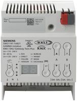 REG-Gateway KNX/DALI Siemens N141/21 Twin Plus, 2× 64 Geräte + 10 Sensoren
