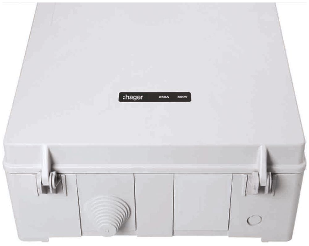 Coffret d'abonnés weber.hsa400 400A entrée vis sortie brides 1×EFZ sortie EF