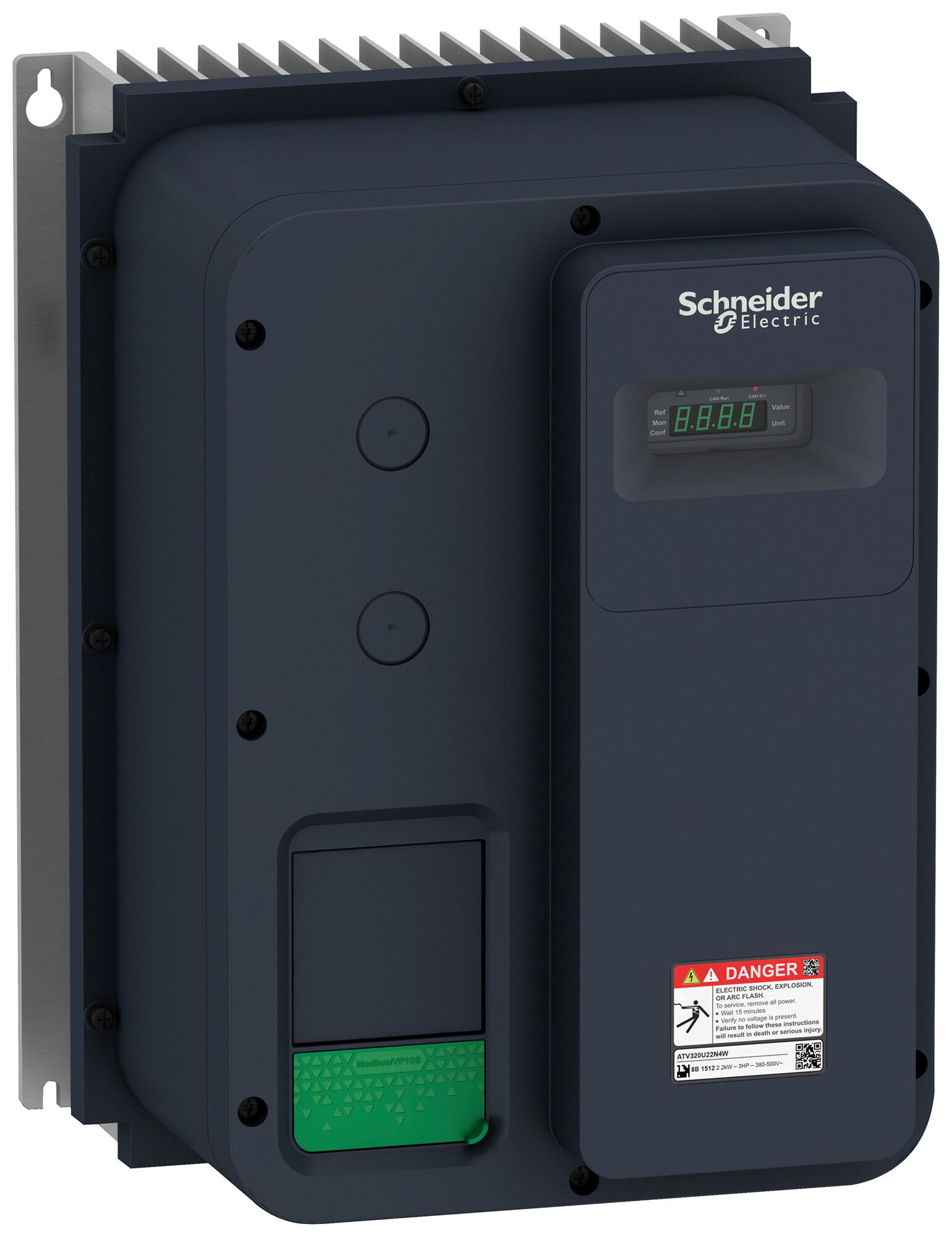 Convertisseur de fréquence ATV320 3L/3L 599Hz 9.5A 4kW Modbus chopper