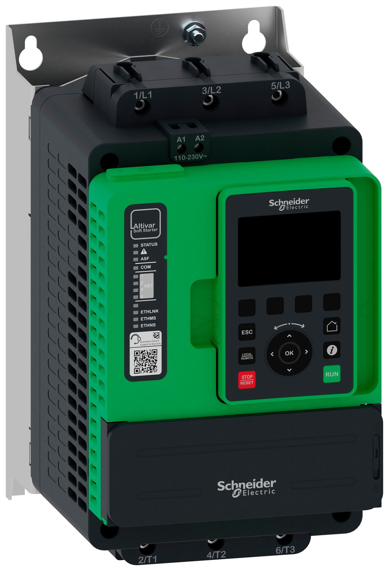 Softstarter Altivar ATS490 47A 208…690V 110…230V 24VAC