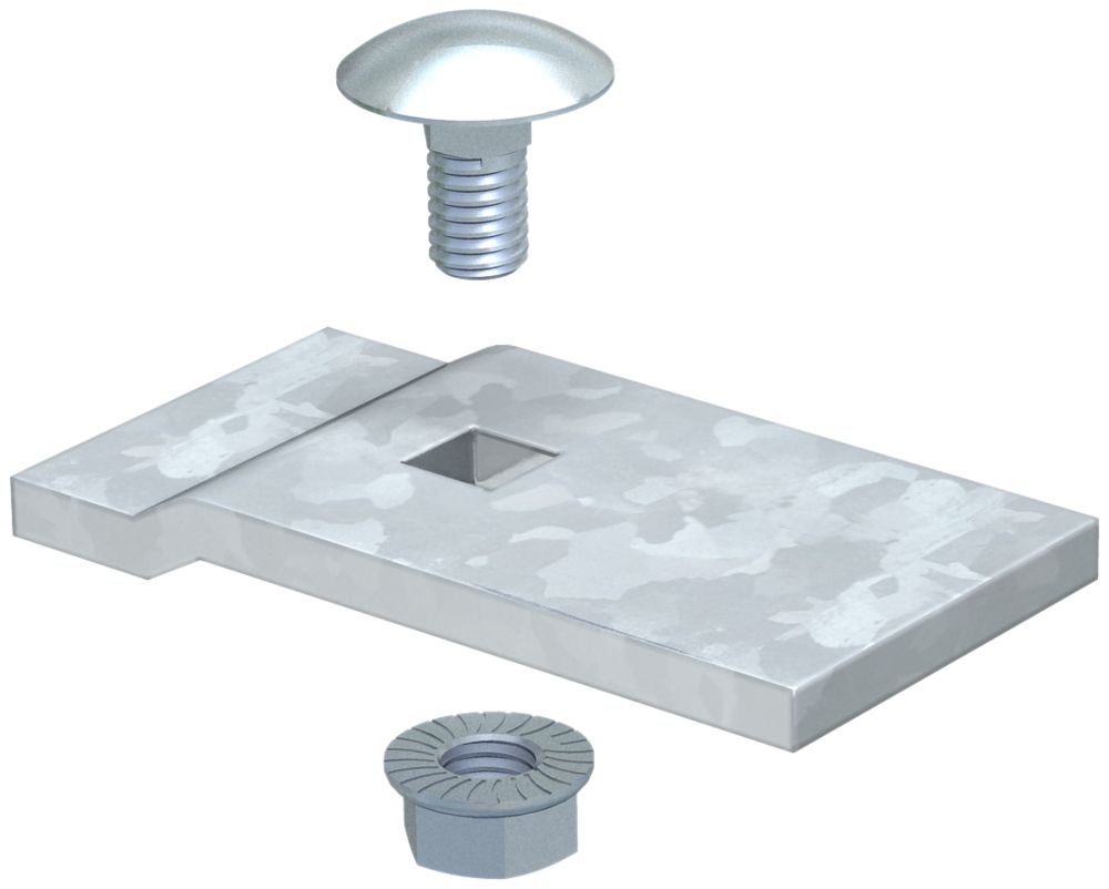 Klemmstück Bettermann 60×30mm für Kabelleitern H=110mm