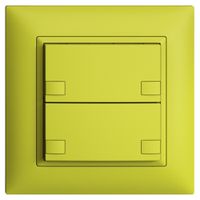 UP-KNX-Taster RGB EDUE FMI, 250mW, o.LED, 2×Taste, 2×Tastenb., lem