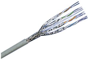 Datenkabel R&M Classic, Kat.7A S/FTP 4P AWG22 1300MHz Cca grau, 500m