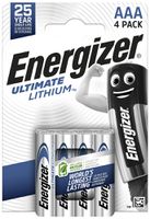 Batterie Lithium Energizer Ultimate FR03 1.5V 4 Stück