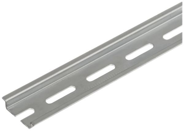 Barre profilée Weidmüller TS35 35×7.5×2000mm à fente 5.2×25mm acier zinguée