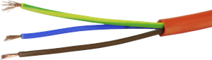 Kabel PUR-PUR 3×0.75mm² LNPE orange Fca