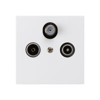 UP-Antennendose kallysto R/TV/SAT weiss