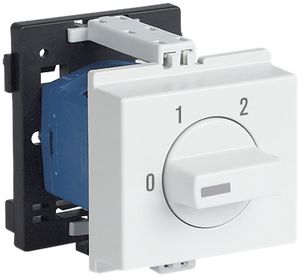 REG-Drehschalter K&N, 20A/690V -/1L, Griff hgu, "0-1-2"