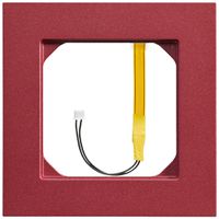 Telaio di copertura kallysto.pro 1×1 orient per illuminazione blu