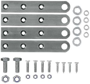 Jeu d'éclisses de fixation pour distributeur type 809/810/818/845/858/GBox