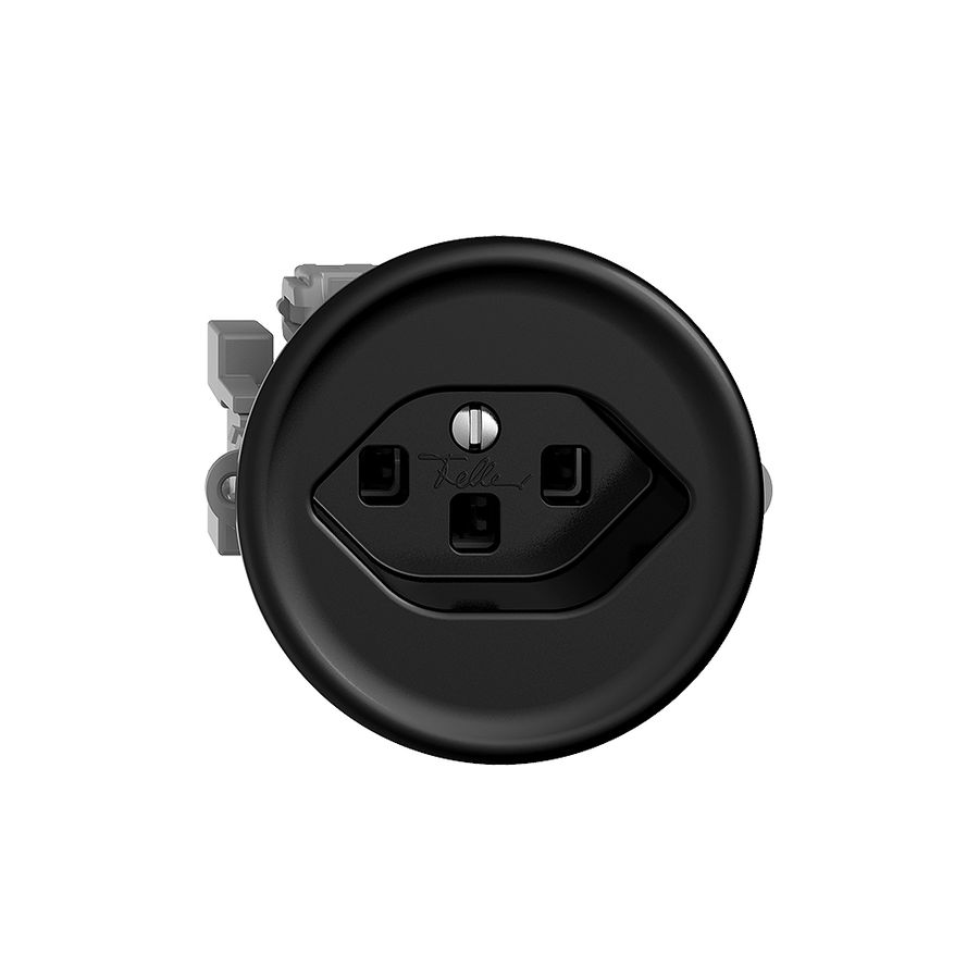 Prise ENC STANDARDdue T23 noir