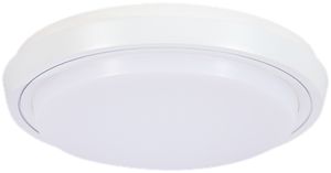 Plafonnier/applique LED CIRCLE STEP 29W, 3000K, 1800lm, IP44, blanc