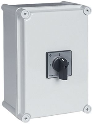 Commutatore di rete AP K&N KG41.T904.STMA, 40A/690V 4P 280×190×130mm "1-0-2"