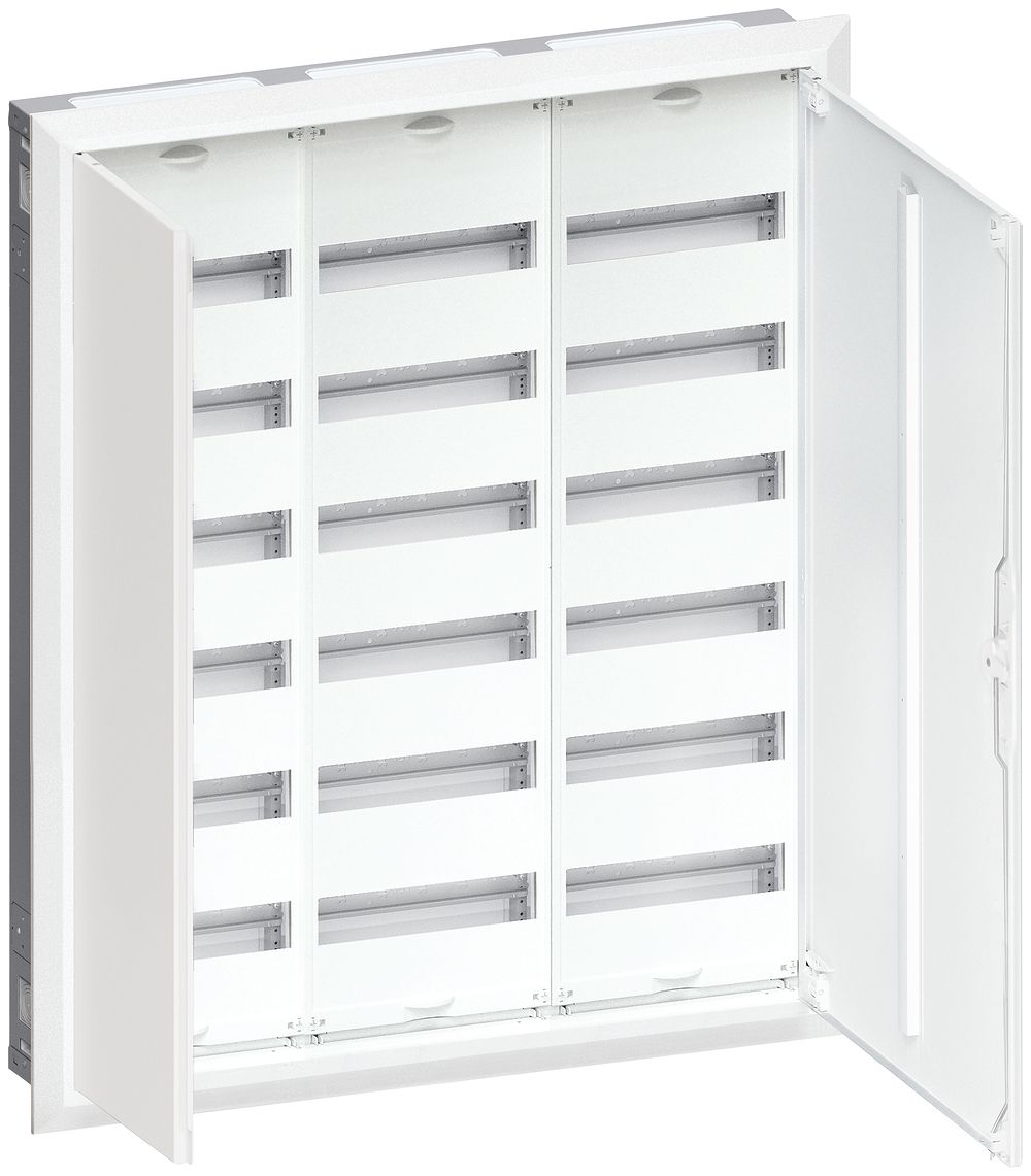 Distributeur ENC Hager univers 6 rangées 216UM porte IP30 800×950×110mm
