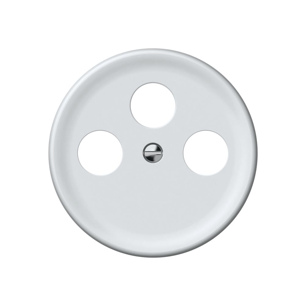 Frontset origin Antennendose R/TV/SAT weiss