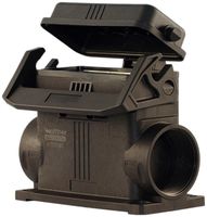 Sockelgehäuse B6 H=72mm LVB 2×M32 mit Klappdeckel