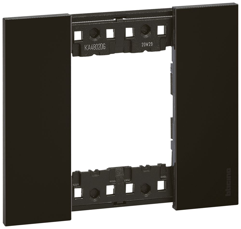 Cadre de recouvrement Living Now 2 modules 102.5×86mm night