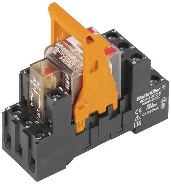 Relais WM RCMKIT-I LD 3CO AgNi 21.6…26.4VAC 10A/240VAC