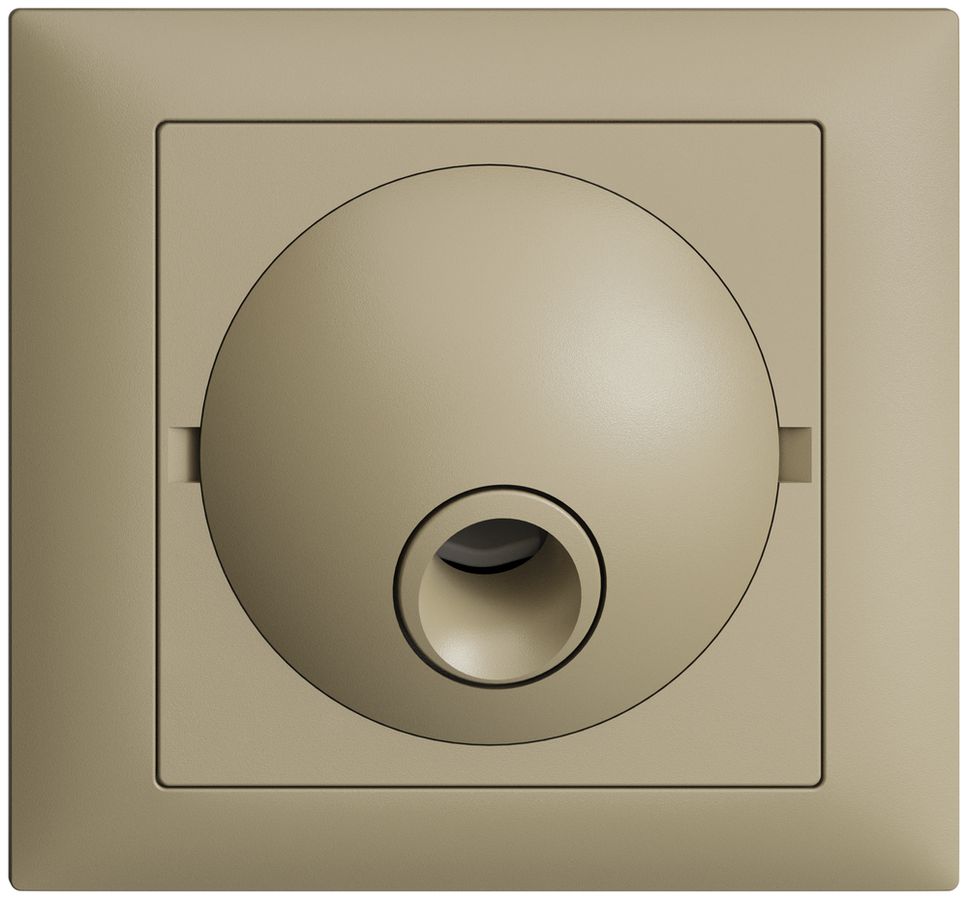 EB-Anschlussdose EDIZIOdue sand, ohne Klemmeneinsatz