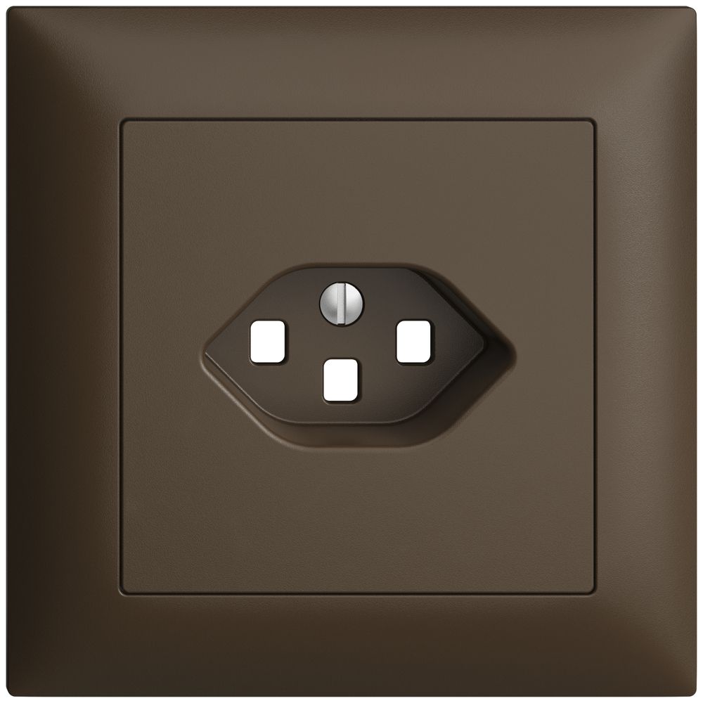 UP-Frontset EDIZIOdue coffee 88×88mm 1×T23