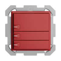 UP-KNX-Taster RGB EDUE, 250mW, m.RGB-LED, 3×Taste, 1×Tastenb., ber