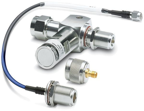 Spina intermedia PX Lambda/4 scaricatore di sovrat.coassiale