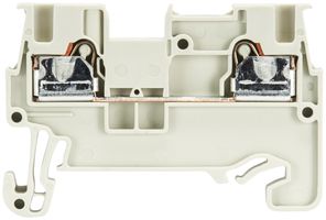 Durchgangs-Reihenklemme WTP 0.14…1.5mm² 17.5A 500V 2×Steck.1 Et.Hutsch.TH35 gr